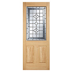 External Frosted Glass Doors